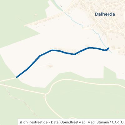 Mottener Straße Gersfeld Dalherda 