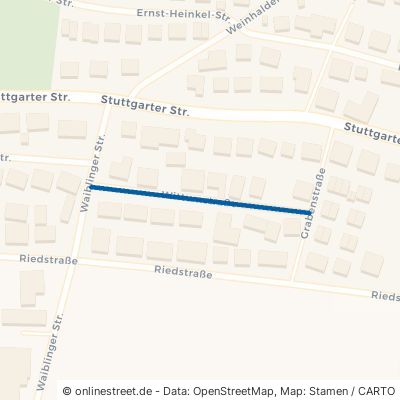 Wittumstraße Remshalden Grunbach 