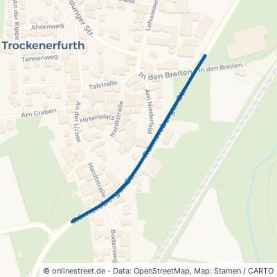 Römersberger Straße Borken Trockenerfurth 