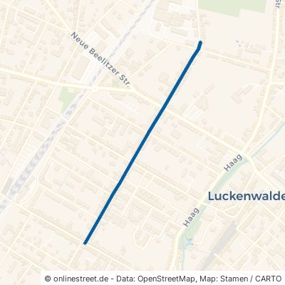 Puschkinstraße Luckenwalde 