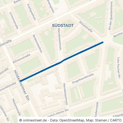 Böhmerstraße Hannover Südstadt 