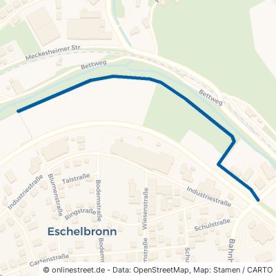 Wiesentalweg Eschelbronn 
