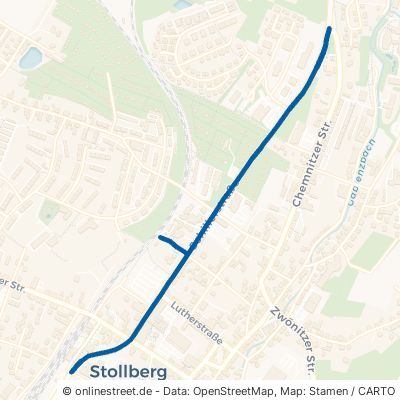 Schillerstraße Stollberg (Erzgebirge) 