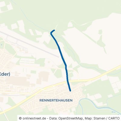 Grünweg Allendorf Rennertehausen 