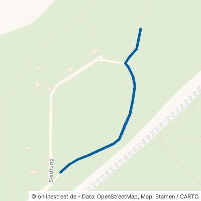 Waldweg Rosenbach Mehltheuer 