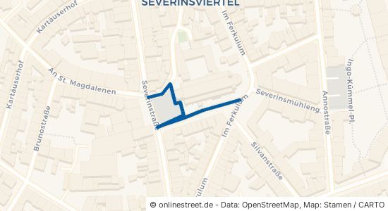 Severinskirchplatz 50678 Köln Altstadt-Süd Innenstadt
