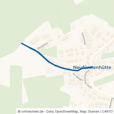 Hüttbrunnenweg Großerlach Neufürstenhütte 