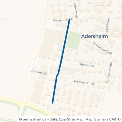 Leinder Straße Wolfenbüttel Adersheim 