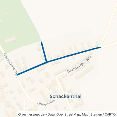 Gartenweg Aschersleben Schackenthal 