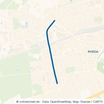 Nonenstraße Rheda-Wiedenbrück Rheda 