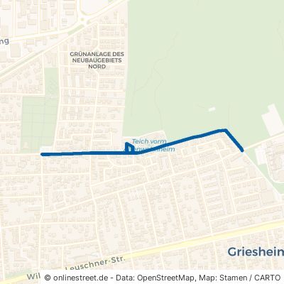 Eichendorffstraße Griesheim 