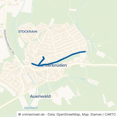 Holzbachweg Auenwald Unterbrüden 