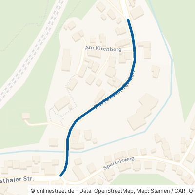 Partensteiner Straße Wiesthal Krommenthal 