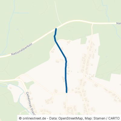 Neuhüttenweg Sankt Oswald Riedlhütte 