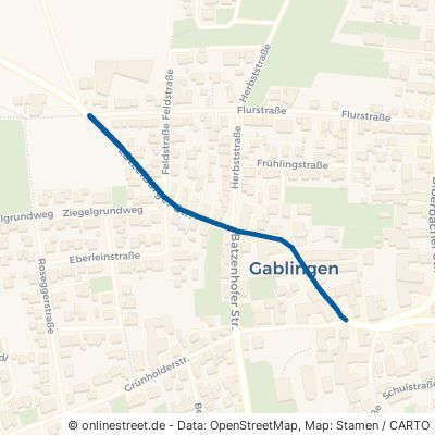 Lützelburger Straße Gablingen 