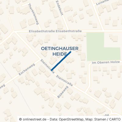 Schusterweg Hiddenhausen Oetinghausen 