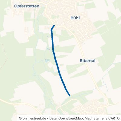 Silheimer Weg Bibertal Bühl 