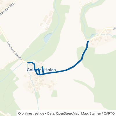 Katschwitzer Straße Doberschau-Gaußig Golenz 