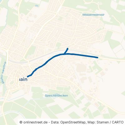 Niederrheinische Straße Kirchhain 