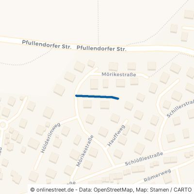 Hesseweg Ostrach Ortsbereich 