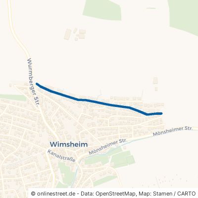 Uhlandstraße Wimsheim 