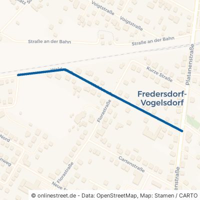 Waldstraße Fredersdorf-Vogelsdorf 
