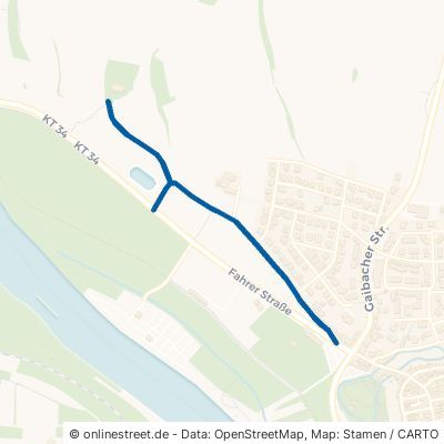 Kirchbergweg Volkach 