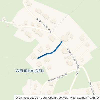 Winterweg Herrischried Wehrhalden 