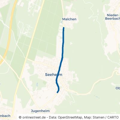 Heidelberger Straße Seeheim-Jugenheim Seeheim 