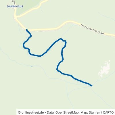 Ifenweg Harz Clausthal 