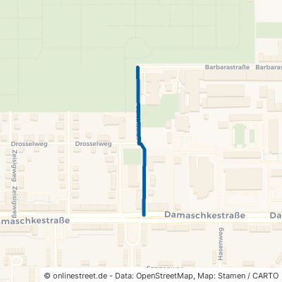 Calvinstraße 06110 Halle (Saale) Damaschkestraße Stadtbezirk Süd