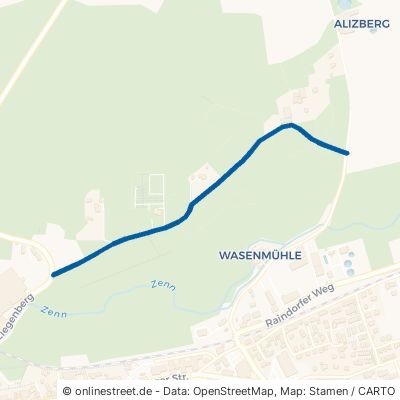 Tieftalweg Langenzenn Alizberg 