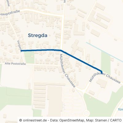 Kanalstraße Eisenach Stregda 
