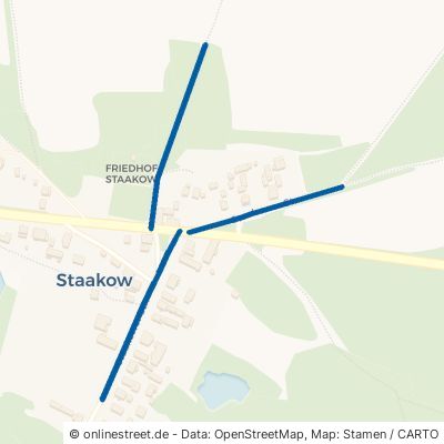 Staakower Straße Schenkendöbern Staakow 