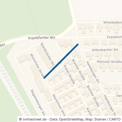 Stuttgarter Straße Kleinostheim Waldstadt am Spessart 