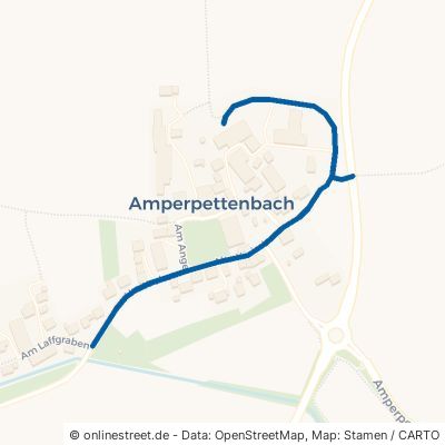 Alte Kreisstraße Haimhausen Amperpettenbach 