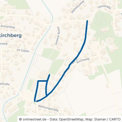 Burgstraße Illerkirchberg Unterkirchberg 
