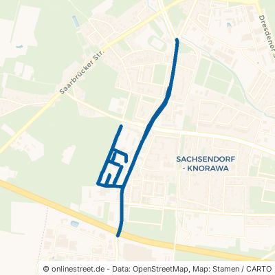 Lipezker Straße Cottbus Sachsendorf 