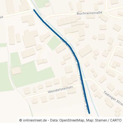 Hohenlindener Straße Pastetten Reithofen 