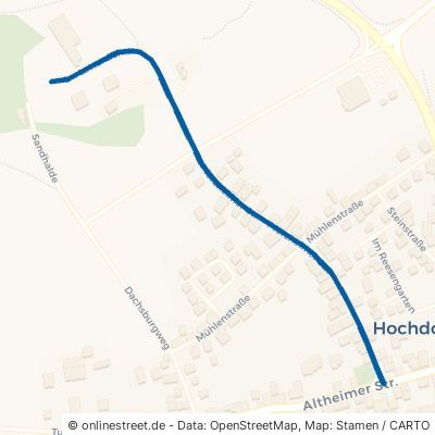 Pforzheimer Straße Nagold Hochdorf 
