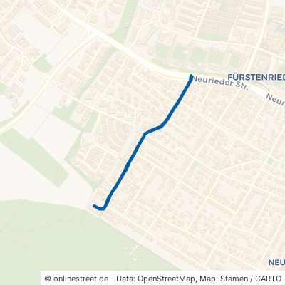 Buchendorfer Straße München Thalk.Obersendl.-Forsten-Fürstenr.-Solln 