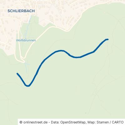 Wolfsbrunnen-Aukopfweg Heidelberg Schlierbach 
