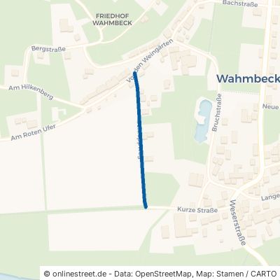 Schleppweg Bodenfelde Wahmbeck 