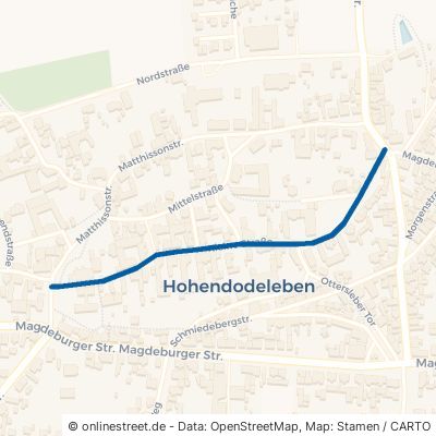 Kleine Straße Verwaltungsgemeinschaft „Börde“ Wanzleben Hohendodeleben 