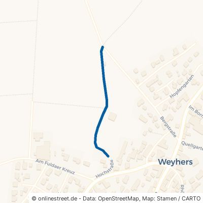 Ellerweg Ebersburg Weyhers 