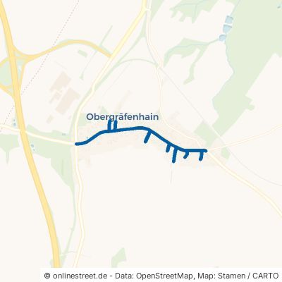 Obergräfenhainer Straße Penig Obergräfenhain 