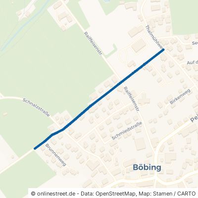 Werner-Manz-Straße Böbing Leithen 