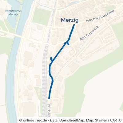 Bahnhofstraße Merzig 