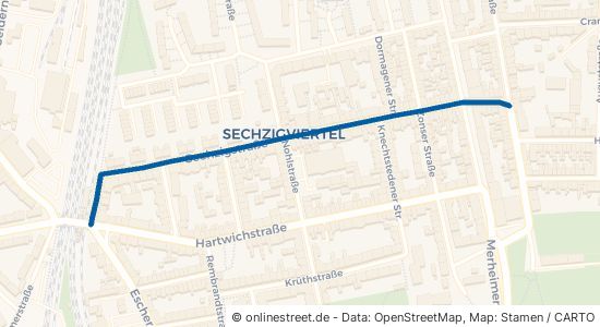 Sechzigstraße Köln Nippes 