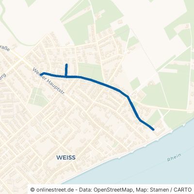 Pflasterhofweg Köln Weiß 